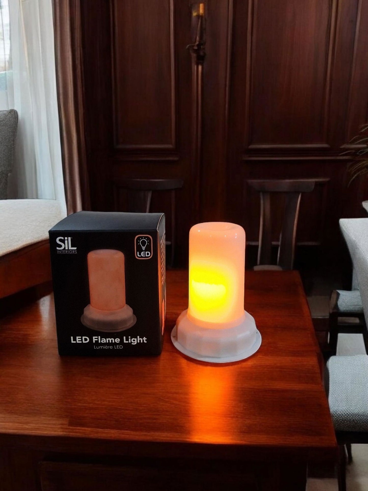 Led Fire Flame Light 7.5x9cm - BerPar