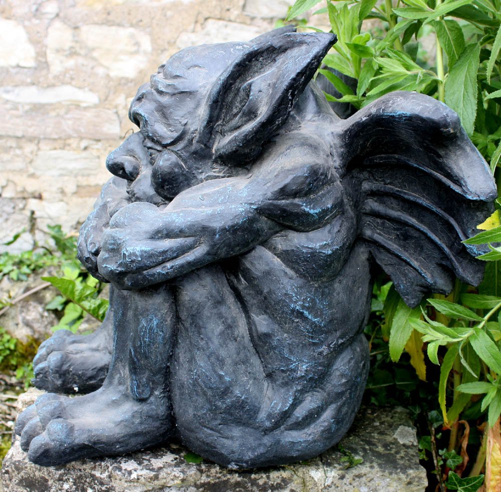 Stone Effect Large Gargoyle Statue - BerPar