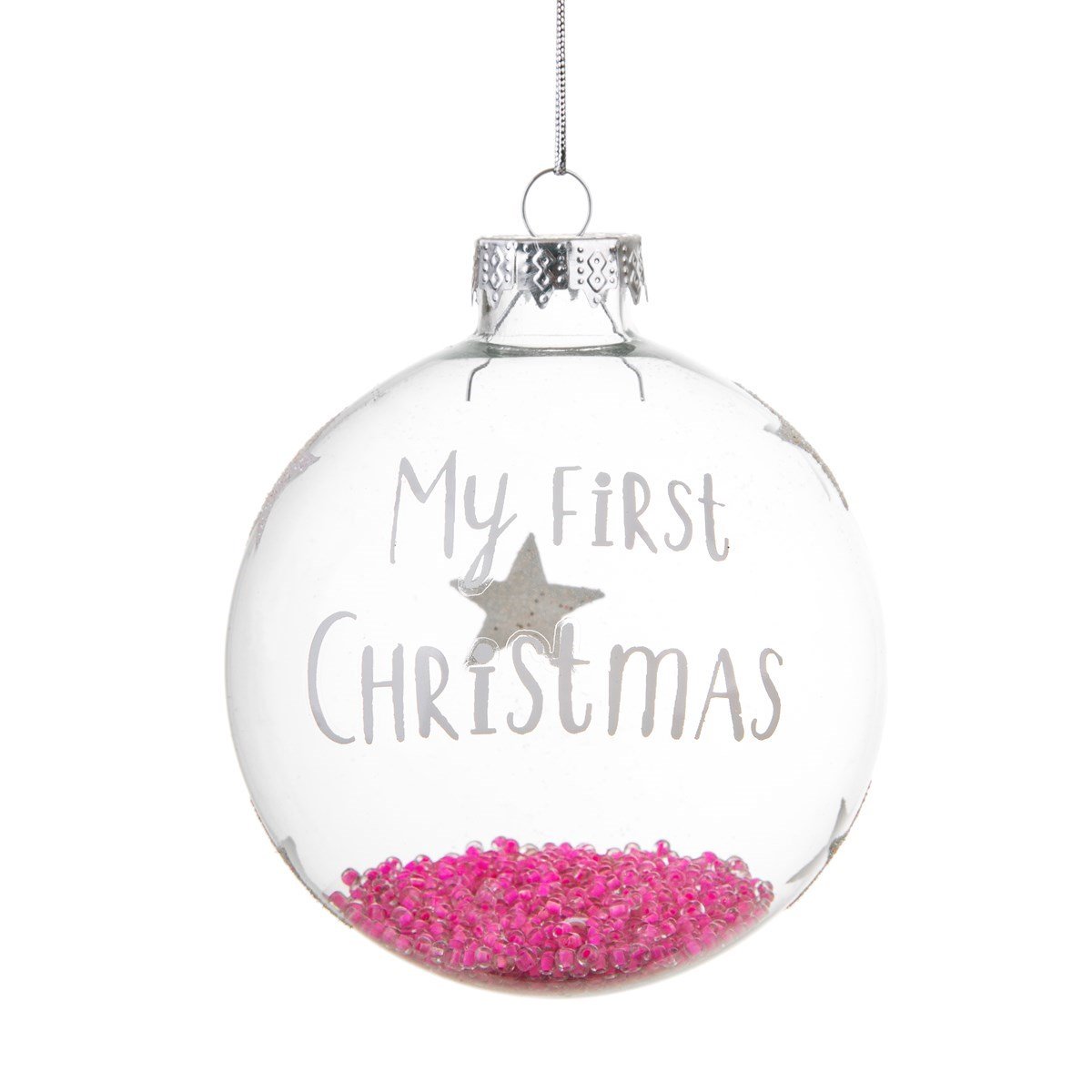 Baby Girl First Christmas Bauble - BerPar