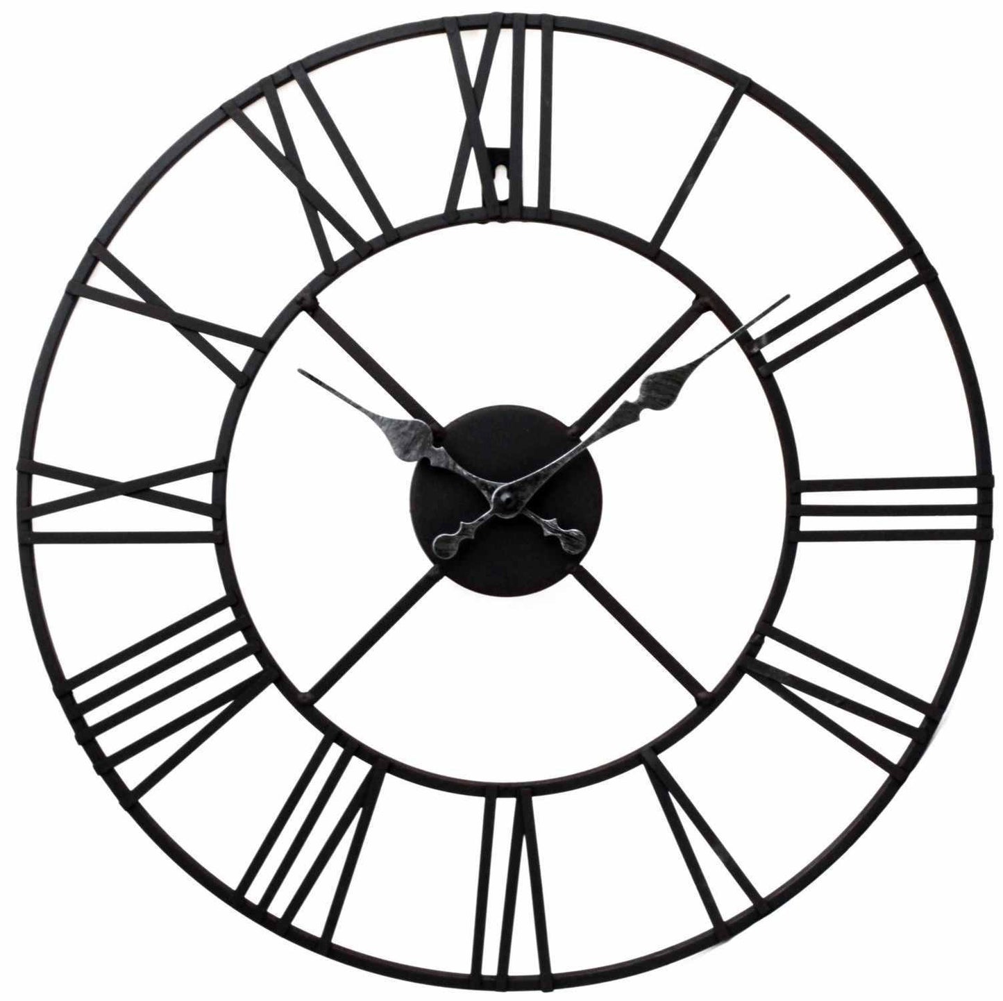 Metal Clock, Roman Numeral 60cm - BerPar