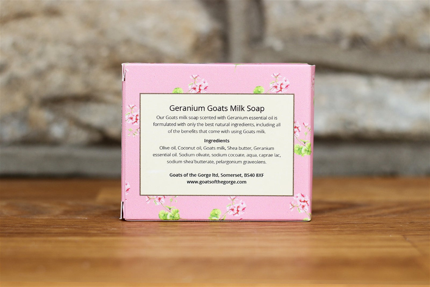 Goats Milk Soap Geranium - BerPar