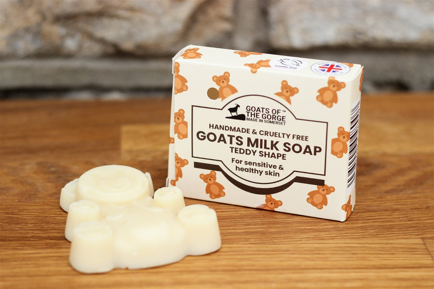 Goats Milk Soap Teddy Shape - BerPar
