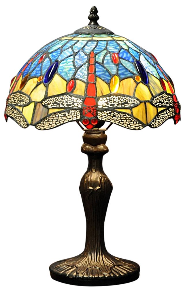 Blue Dragonfly Tiffany Lamp - BerPar