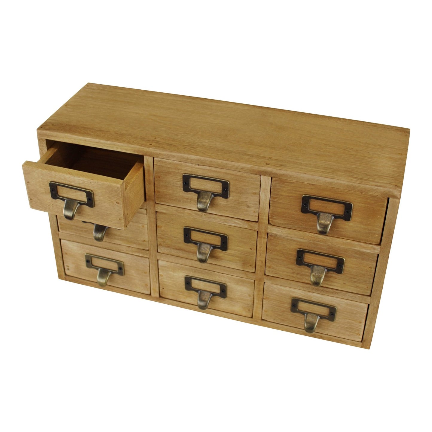 9 Drawer Triple Level Small Storage Unit, Trinket Drawers - BerPar