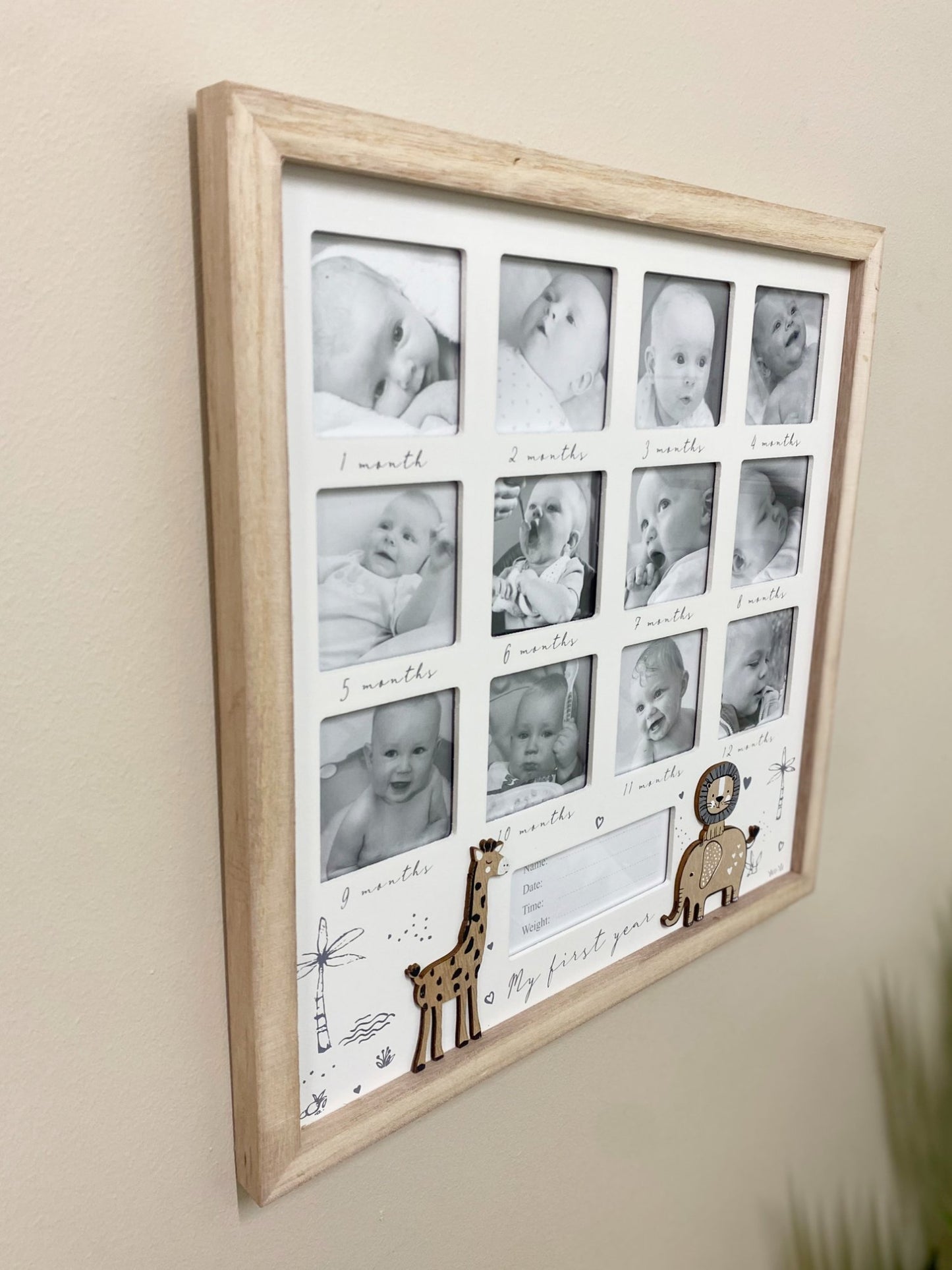 My First Year Photograph Frame 35cm - BerPar
