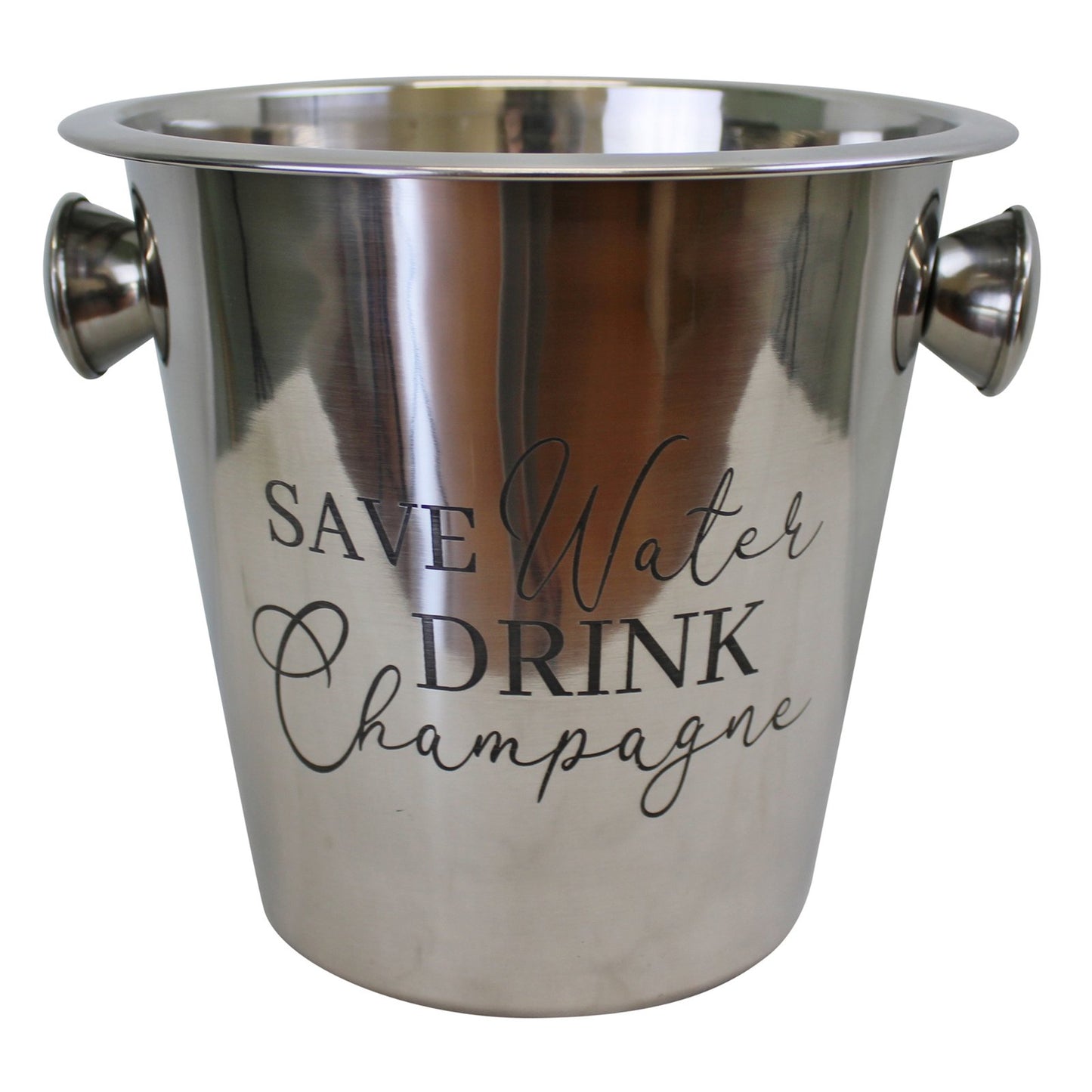 Stainless Steel Champagne Bucket With Handles - BerPar