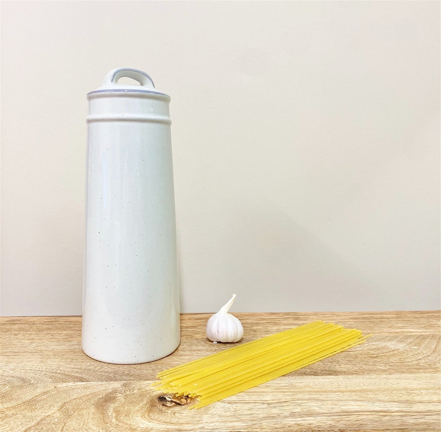 Antique Grey Ceramic Pasta Jar 31cm - BerPar