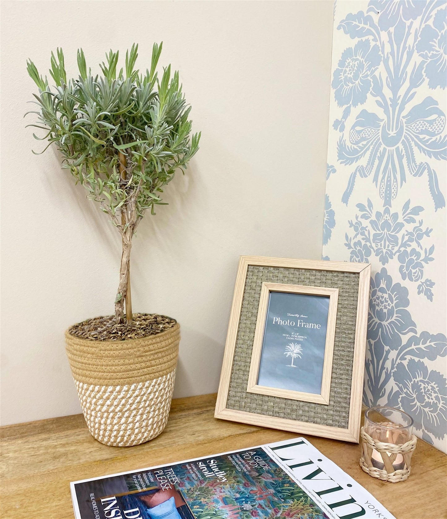 Rattan Effect 4" x 6" Photo Frame - BerPar