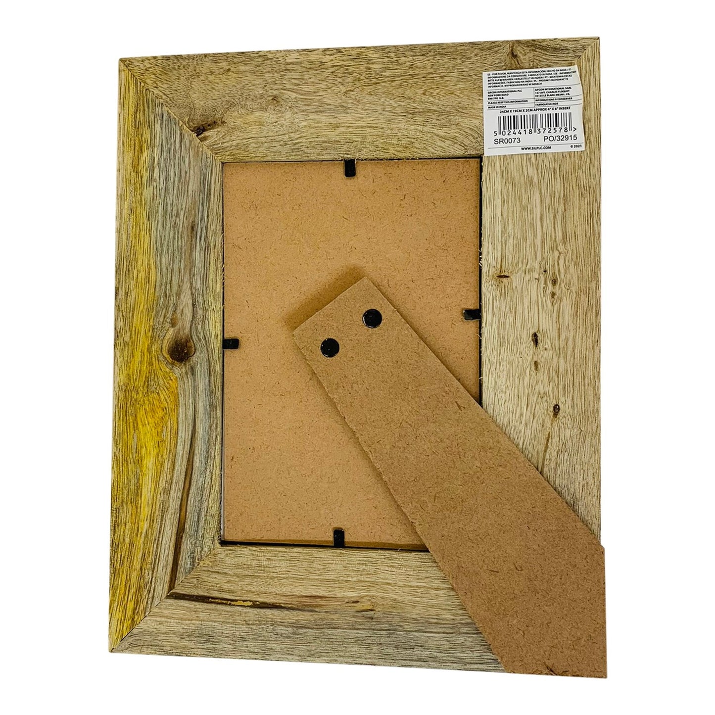 Wooden Photo Frame 4x6" - BerPar