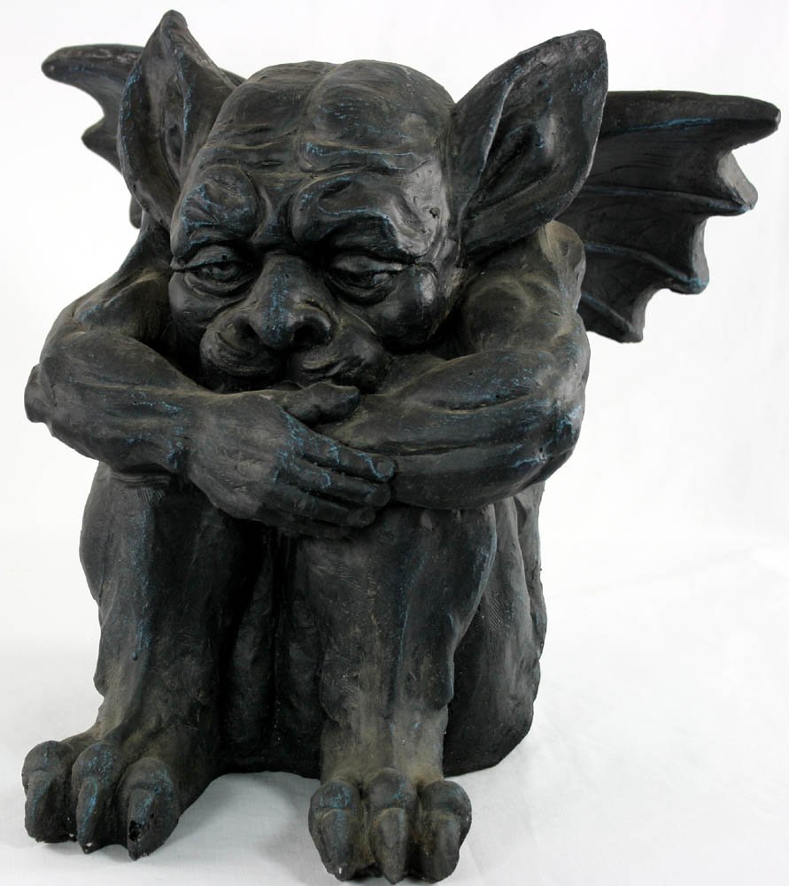 Stone Effect Large Gargoyle Statue