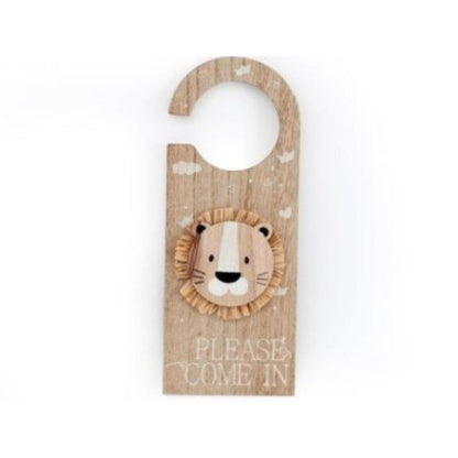 23x8.5cm Lion Door Hanger - Fun and Decorative Kids’ Room Accessory - BerPar