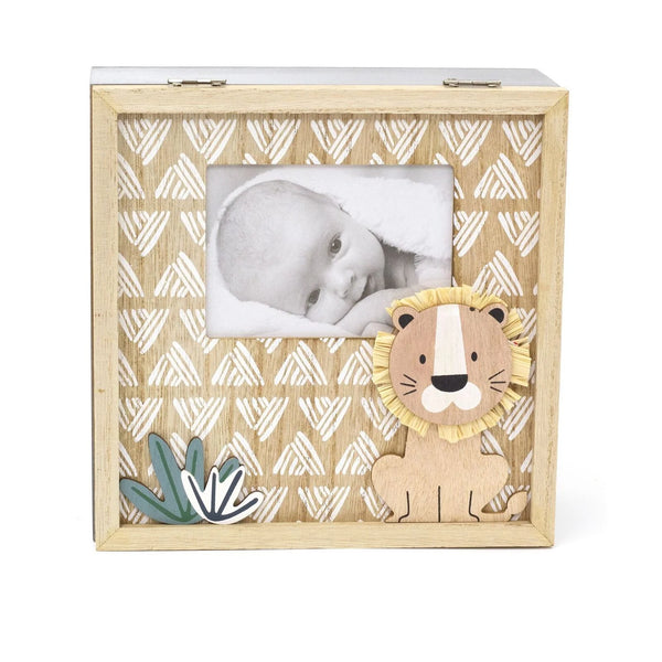 Lion Keepsake Memory Box – Safari Keepsake Storage | BERPAR