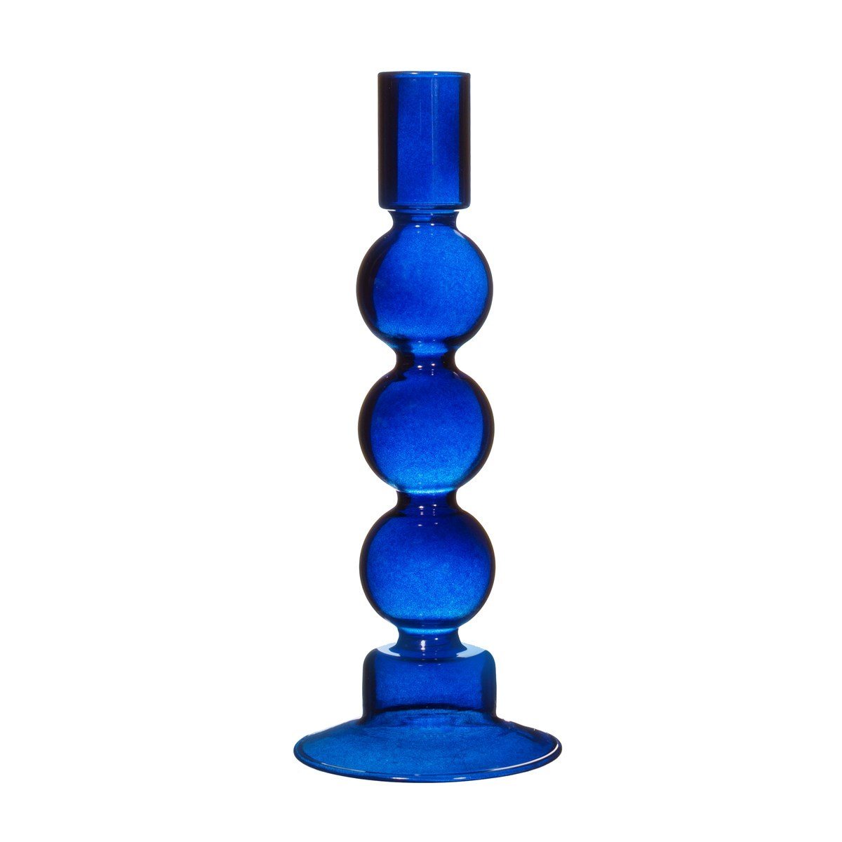 Bubble Candleholder Blue