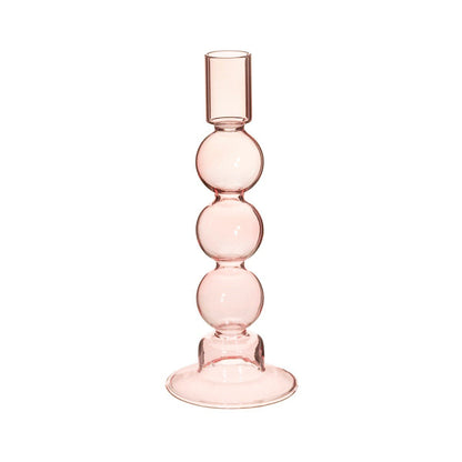 Bubble Candleholder Pink