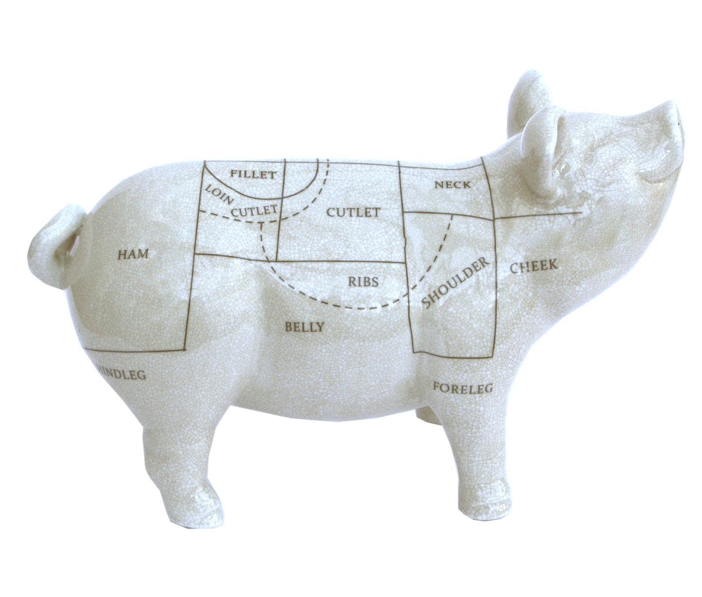 Ceramic Pig Ornament, 32cm