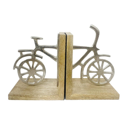 Set of Two Bicycle Bookends