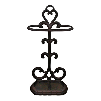 Rustic Cast Iron Umbrella Stand