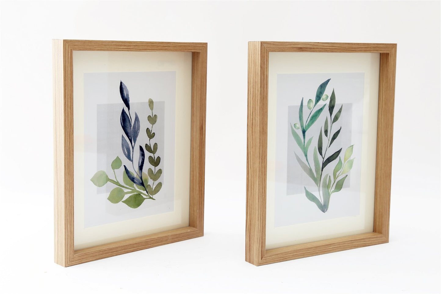 Set of 2 Olive Grove Art Wooden Frames