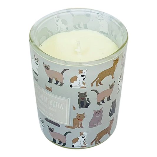 Pet Cat Design Candle Pot 17cm