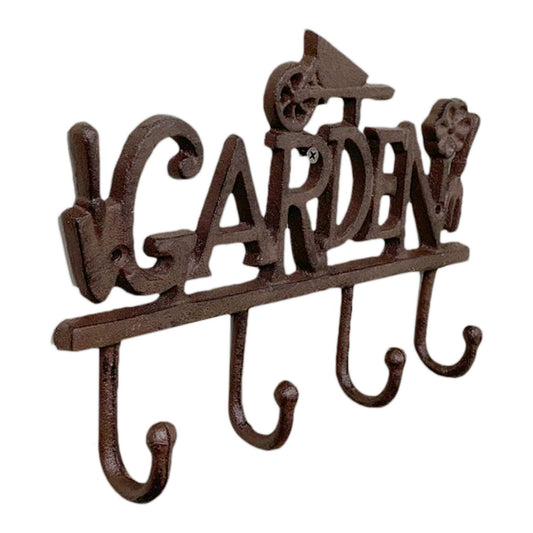 Garden Rack With 4 Hooks 29cm