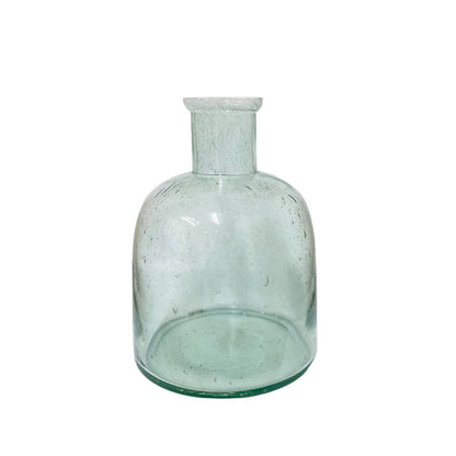 Domed Green Bubble Vase 20cm