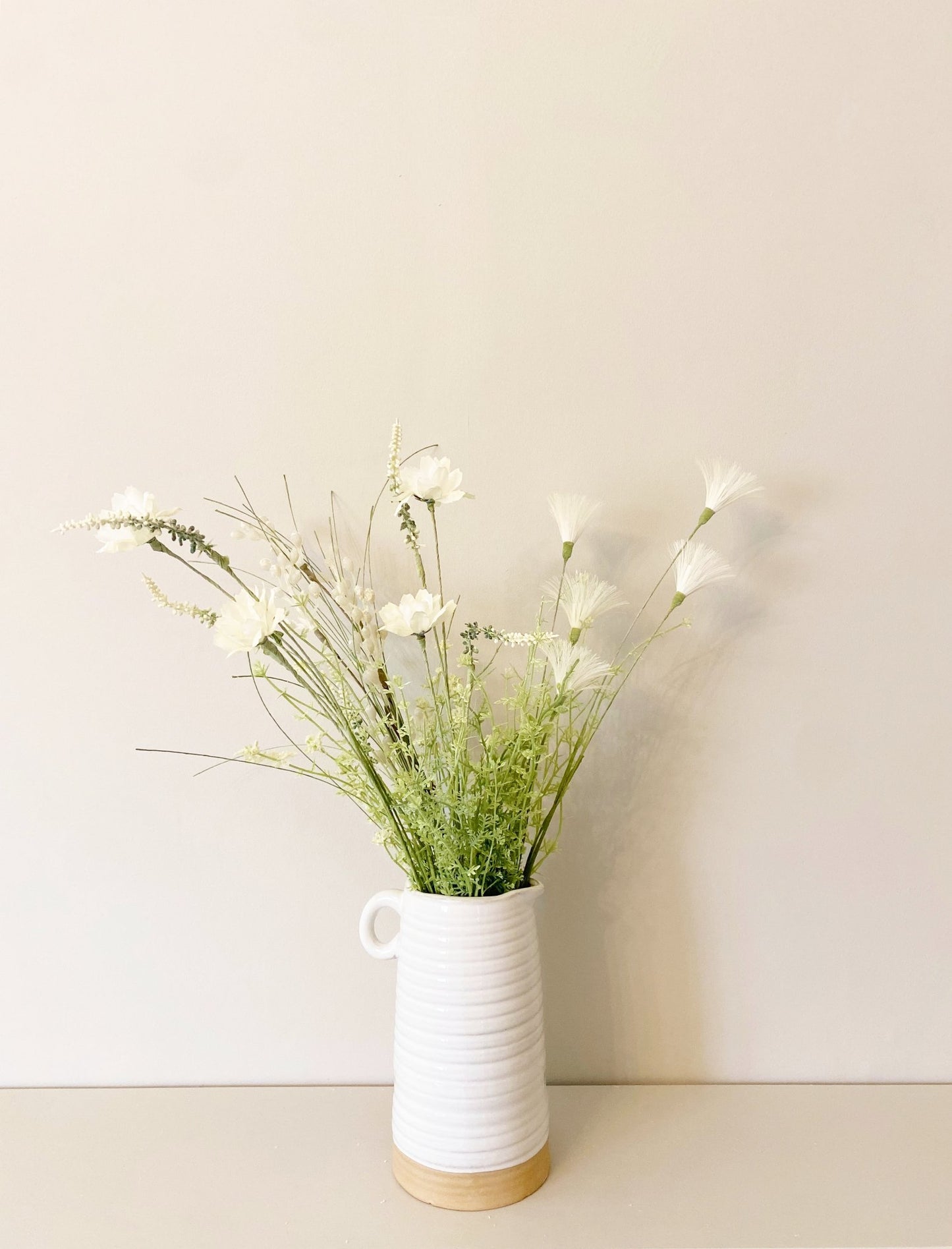 Ivory Wild Flowers Stem