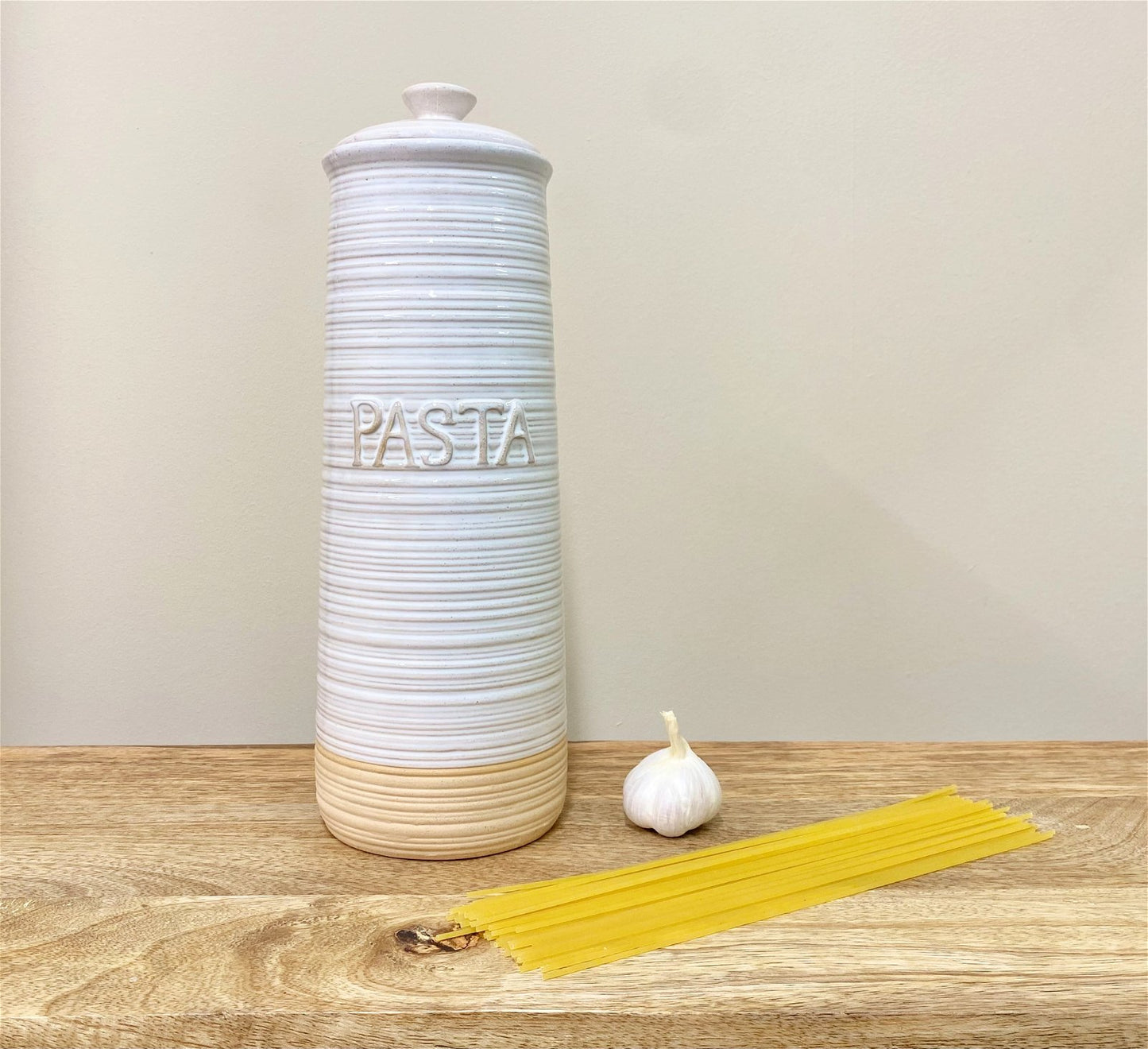 Natural Ceramic Pasta Pot 33cm