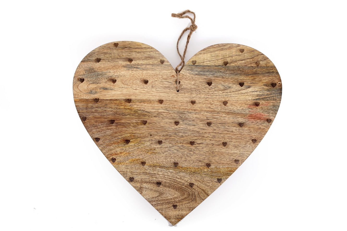 Heart Shaped Wooden Chopping Board 40cm