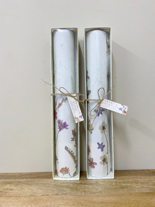 Set of Two Scented Drawer Liners, Camomile & Peony