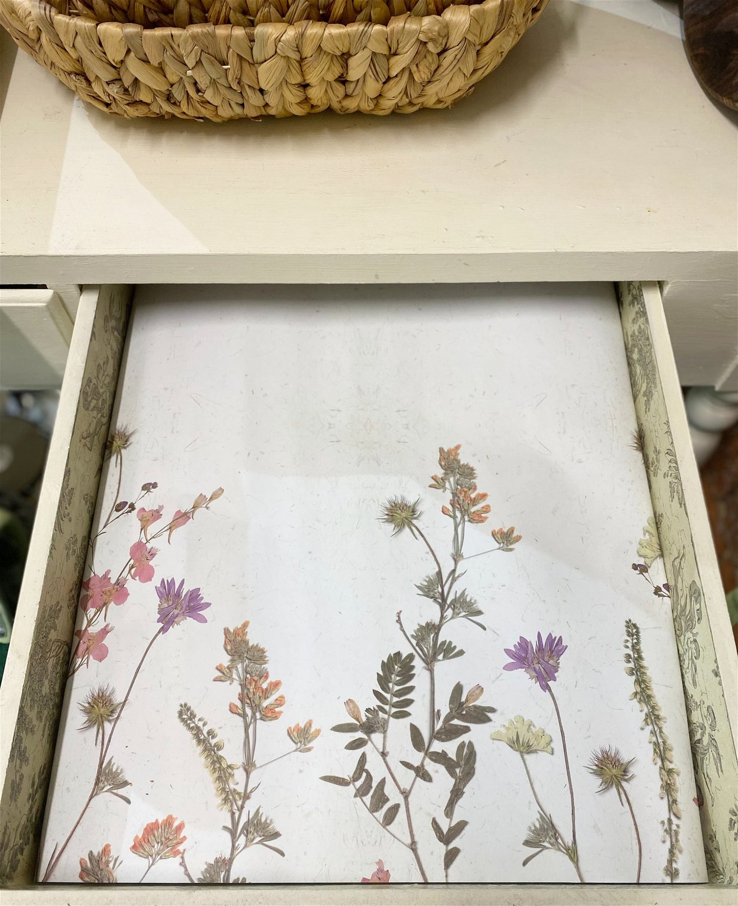 Set of Two Scented Drawer Liners, Camomile & Peony