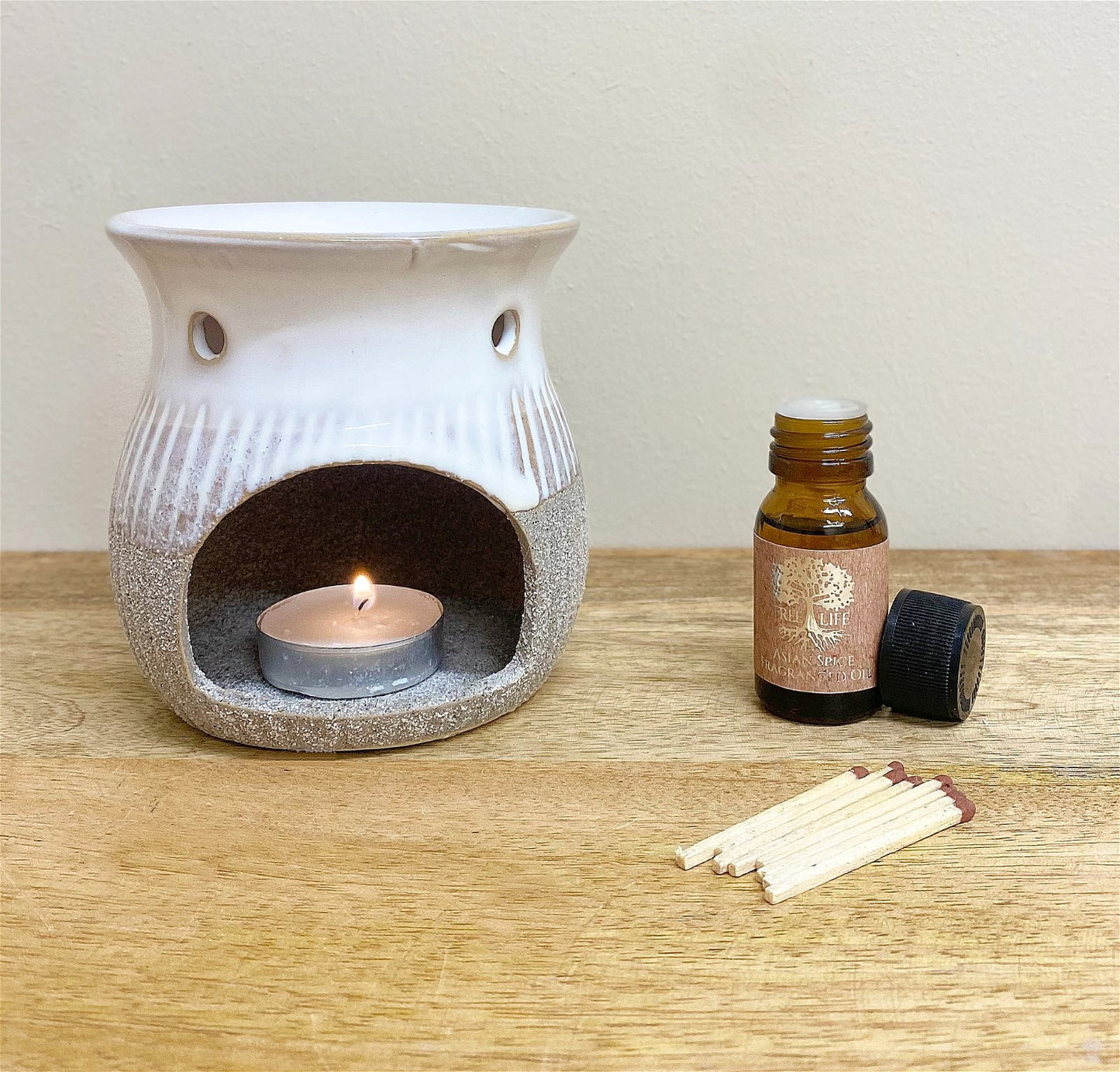 Grey Sandstone Oil/Wax Burner