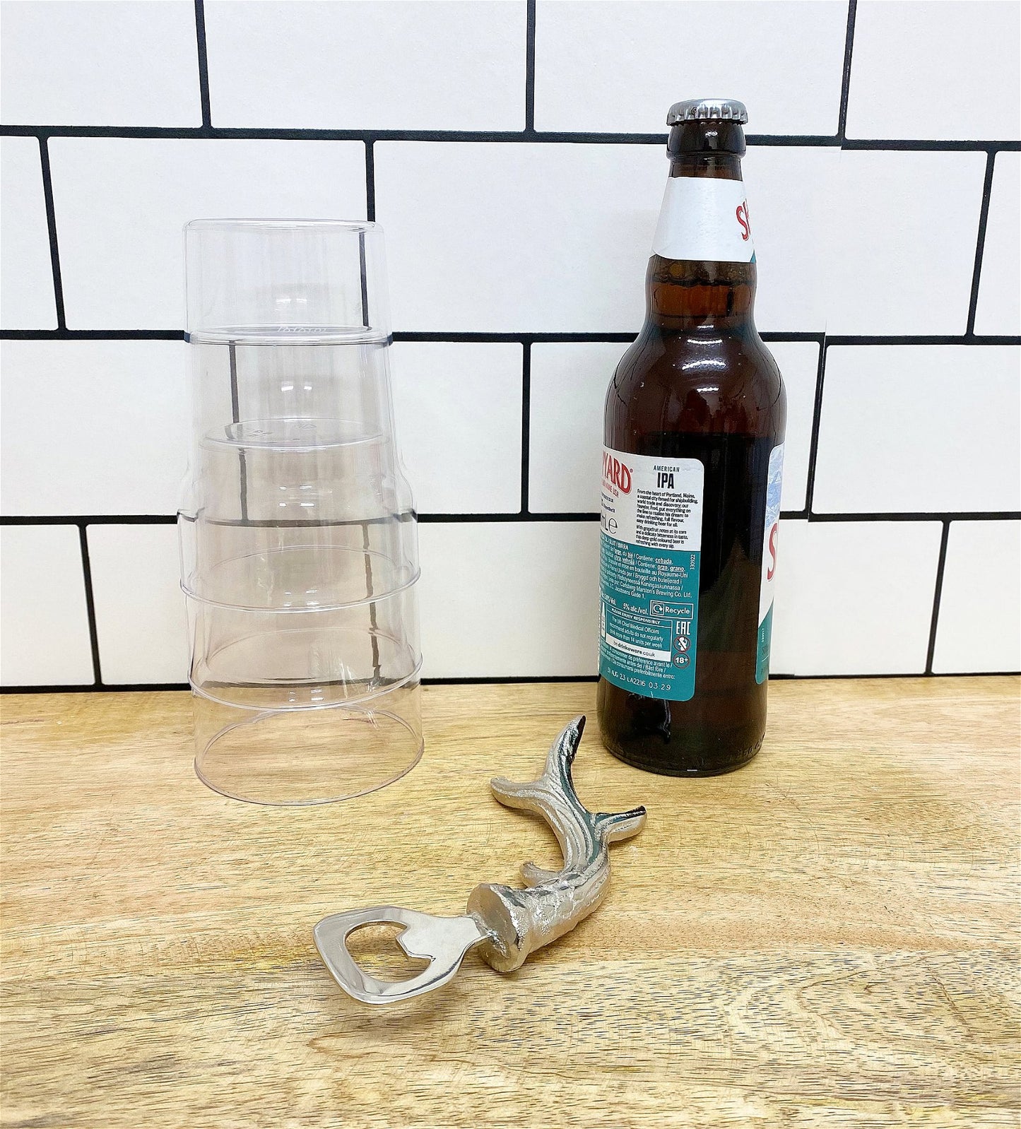 Silver Antler Bottle Opener