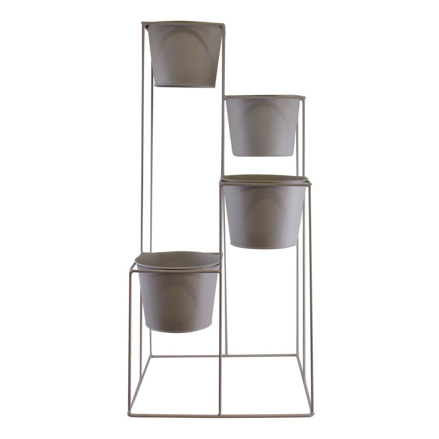 Potting Shed 4 Tier Planter Stand, Grey