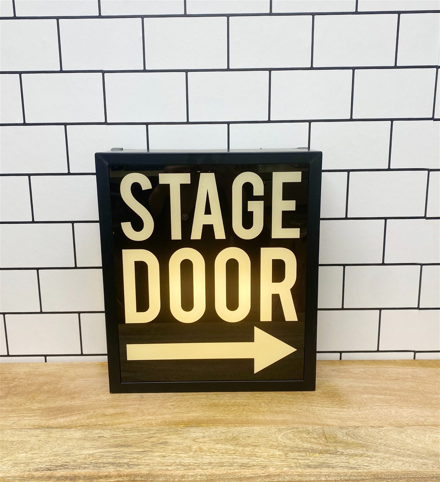 Stage Door Box Light UK Plug