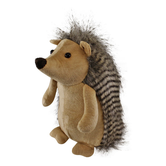 Hedgehog Doorstop with Brown Body