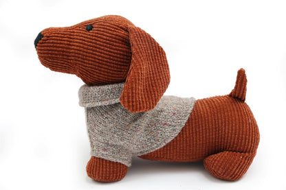 Dog with Jumper Doorstop