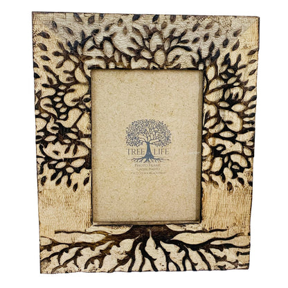 Wooden Tree of Life Tree Photo Frame 5x7"