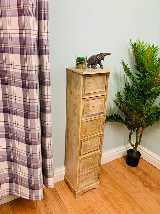 Wooden Cabinet With Six Drawers