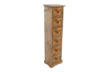 Wooden Cabinet With Six Drawers