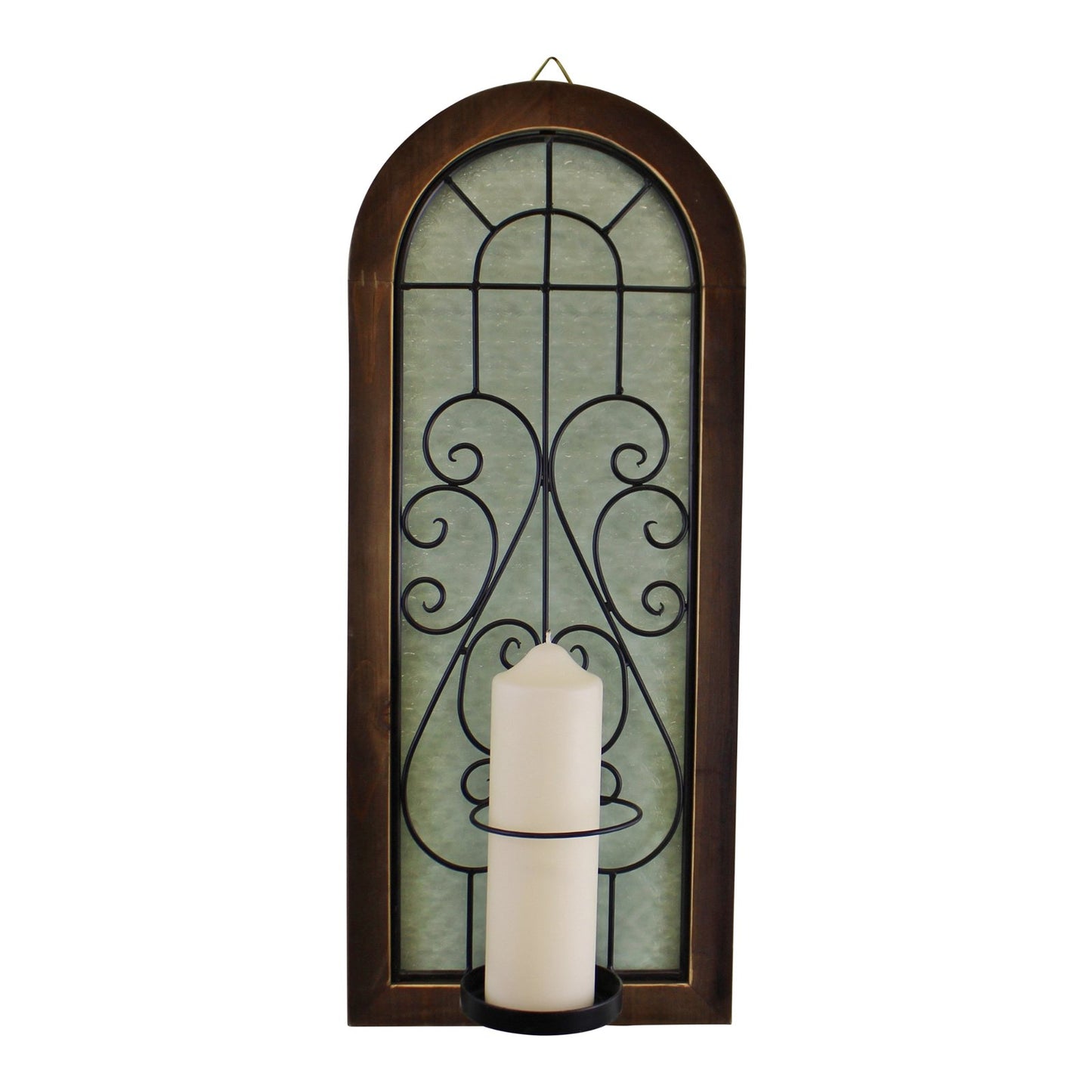 Candle Wall Sconce, Arched Design