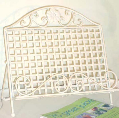 Cream Daisy Cook Book Holder