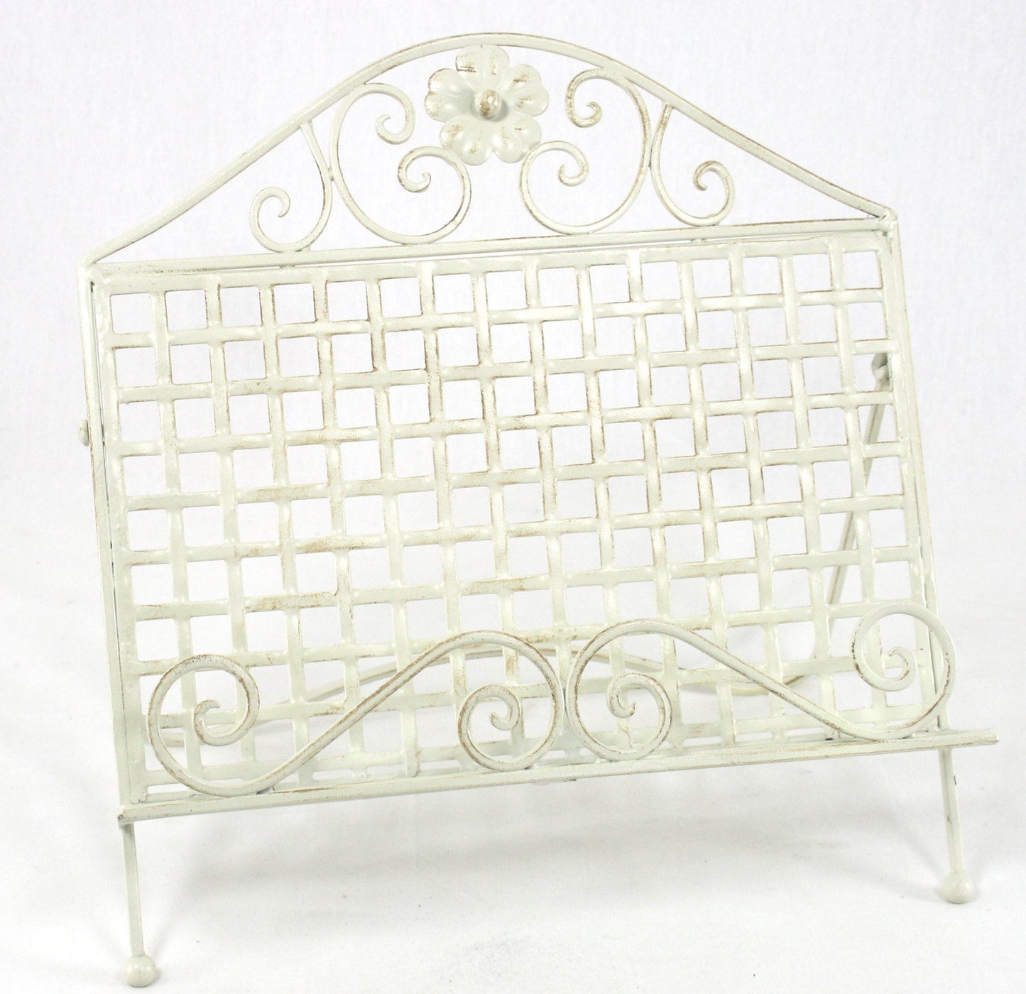 Cream Daisy Cook Book Holder